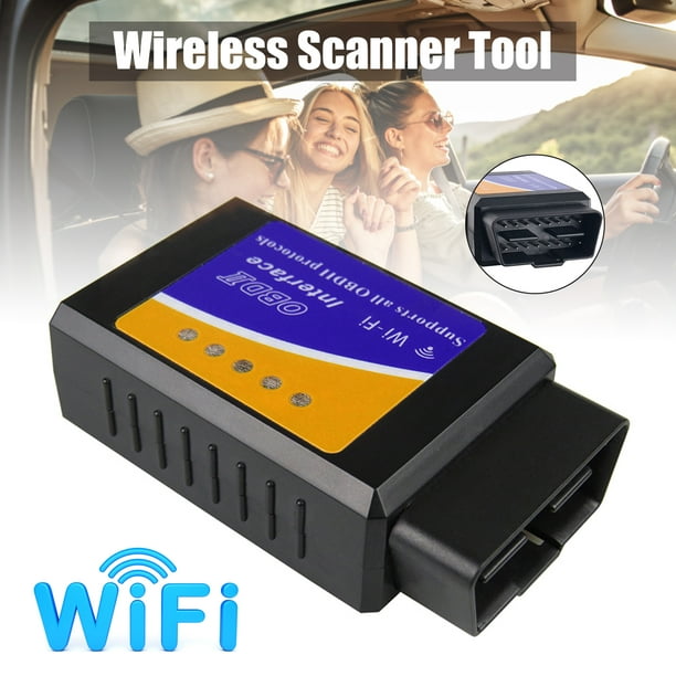 ELM327 Wifi OBD2 Car Fault Code Diagnostic Interface Scanner For Android/IOS/PC